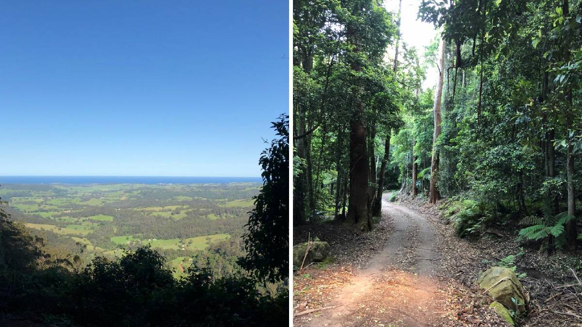 Views from and part of Guy Warren's property at Jamberoo. Pictures by Phillippa Webb