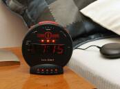 This alarm clock will wake just about every heavy sleeper. Picture supplied