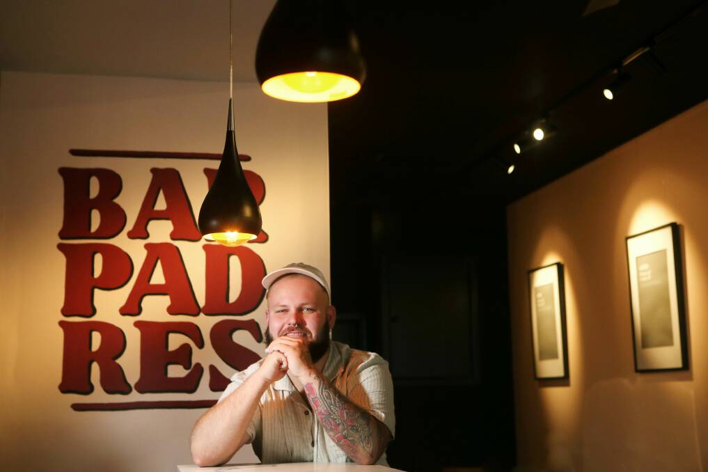 Barry Pearson at Bar Padres. Picture: Sylvia Liber