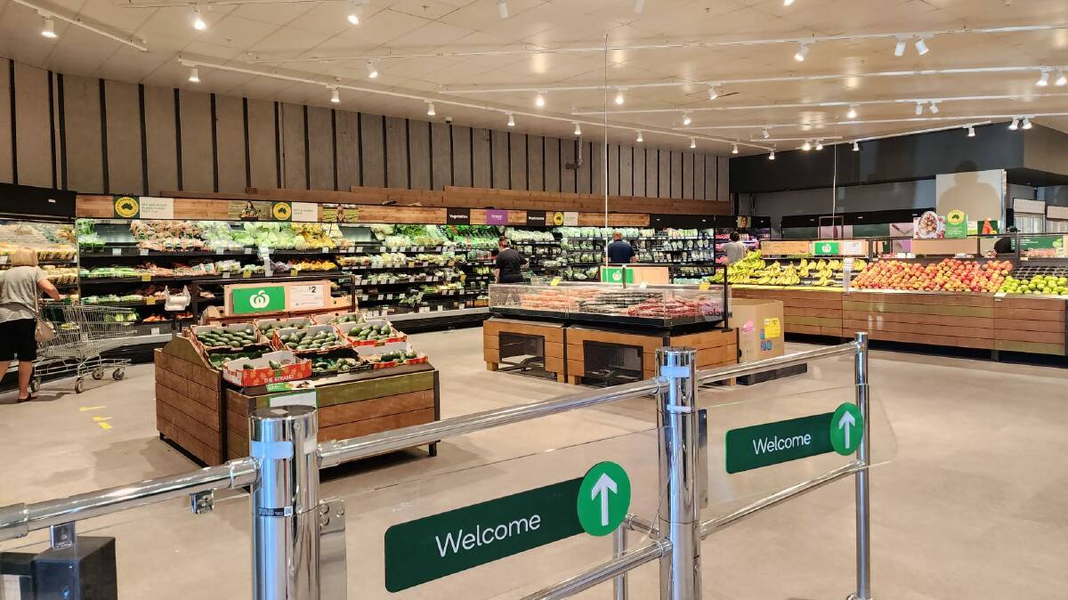 Woolworth Bulli has revamped their store in recent weeks with a fresh look, expanded self-serve checkout area, and section dedicated to local produce. Picture from Facebook.