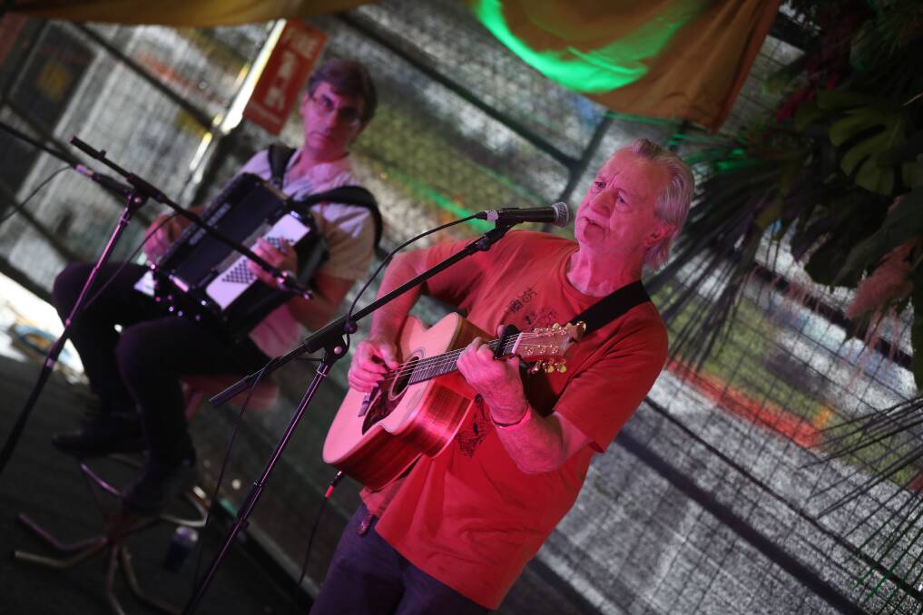 Rusty and The Saint at the Illawarra Folk Festival on at Bulli Showgrounds. Picture: Robert Peet