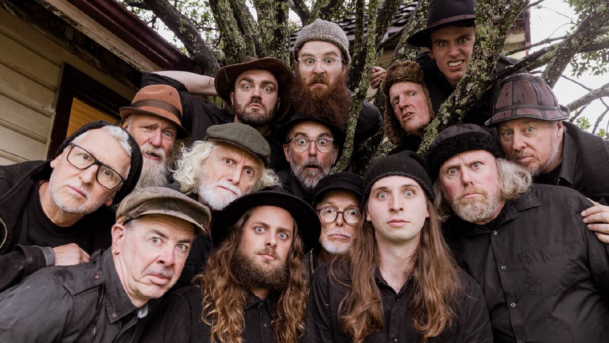 The Spooky Men are set to haunt Wollongong with harmonies and comedy