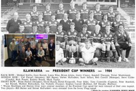 Twelve members of the Steelers 1984 President Cup-winning squad met last weekend to reminisce on their victory at the SCG 40 years ago. Pictures supplied