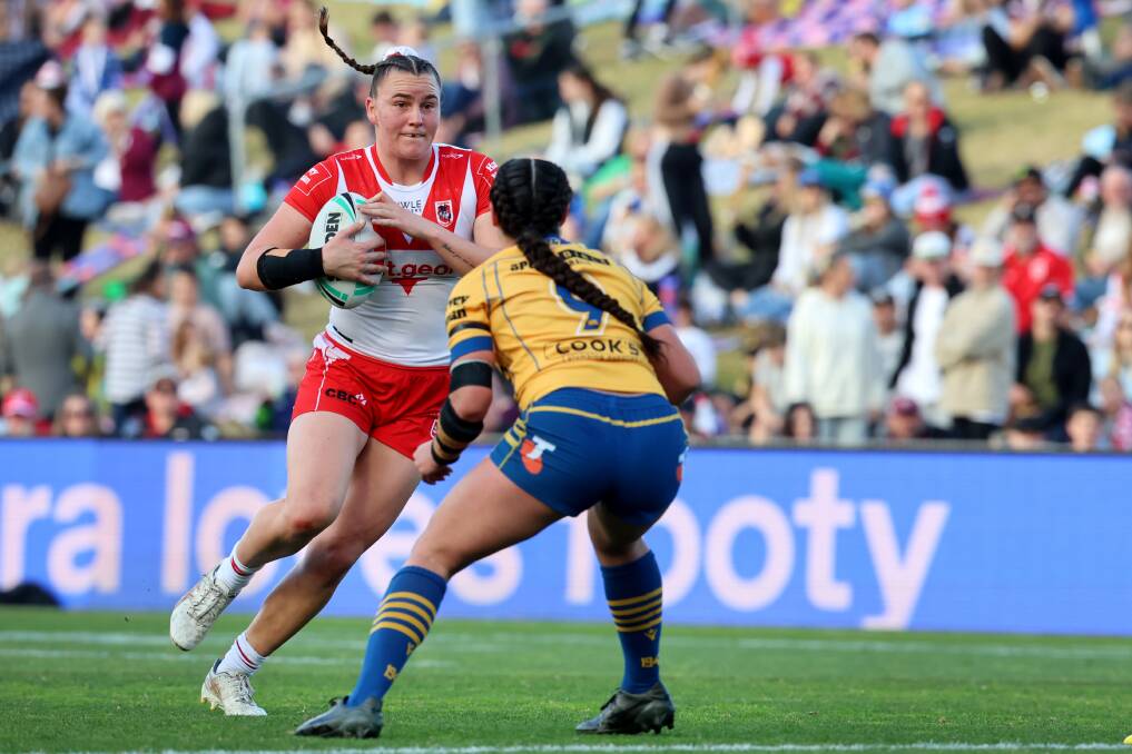Front-rower Tara McGrath-West has extended her Dragons contract for a further two years. Picture by Sylvia Liber