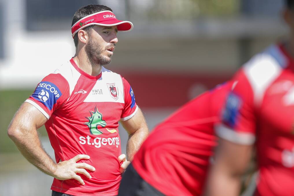 Ben Hunt has requested an immediate release from his Dragons contract. Picture by Adam McLean