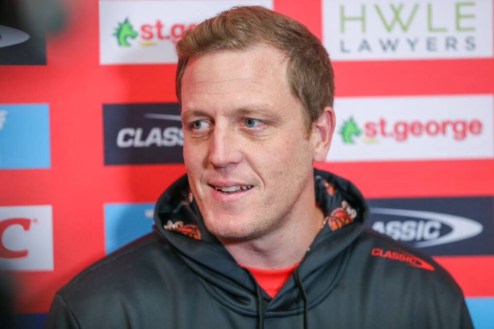 Dragons players want to see interim coach Ryan Carr retained beyond this year. Picture by Adam McLean