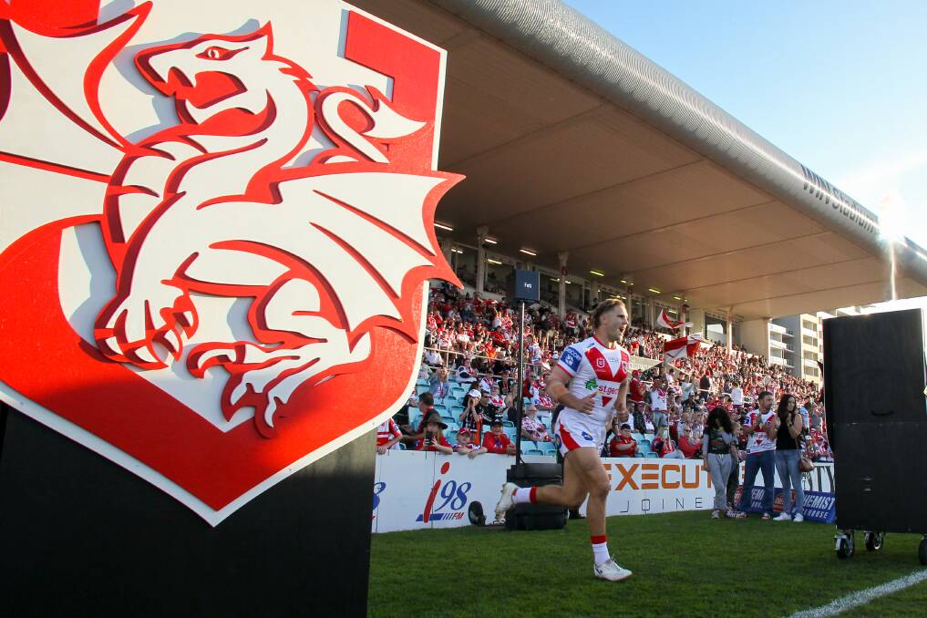 ST George Illawarra will play just one late-night game in Wollongong next season. Picture by Anna Warr