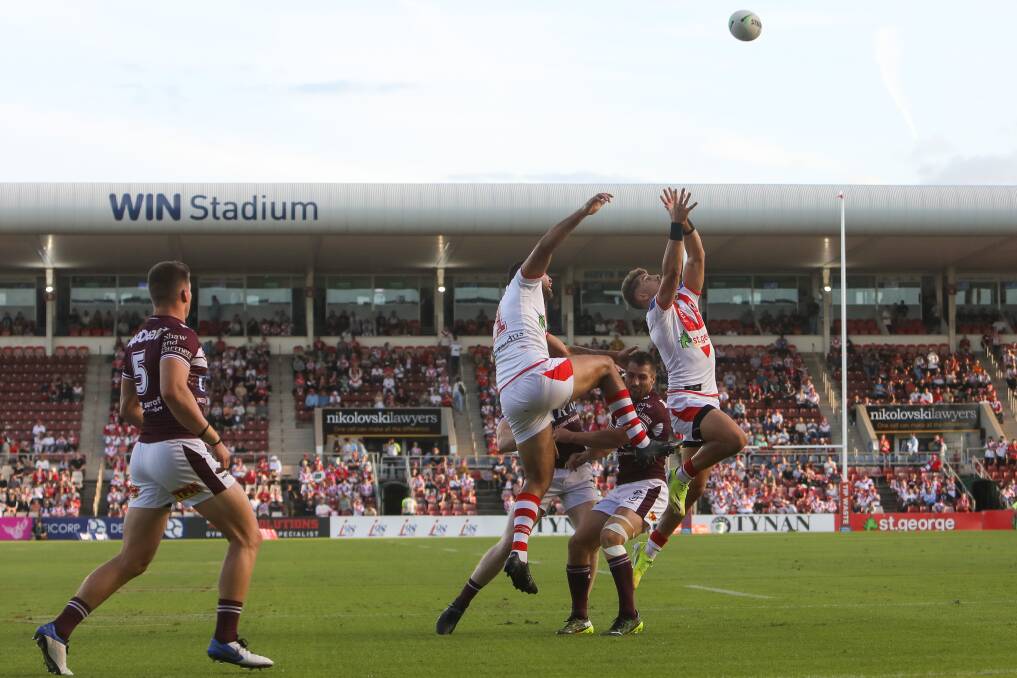 WIN Stadium will hosts its traditional six Dragons games this season. Picture by Adam McLean 
