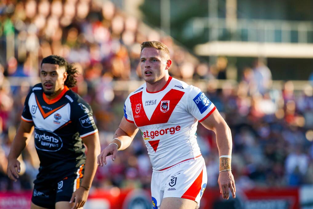 George Burgess has been released by the Dragons. Picture by Anna Warr