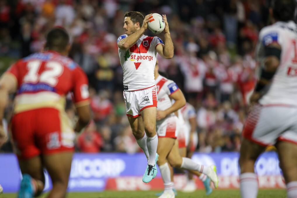 Ben Hunt's time at the Dragons is drawing to a messy close. Picture by Anna Warr