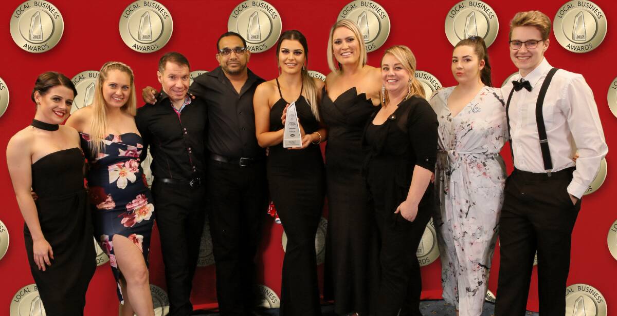All smiles: Specsavers in Dapto won the outstanding award in the Health Services category at the Local Business Awards. Their professional and friendly customer service are just some of the reasons customers voted for them.