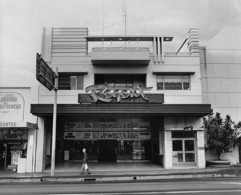 The Regent Theatre in its hey day. Picture from Illawarra Mercury