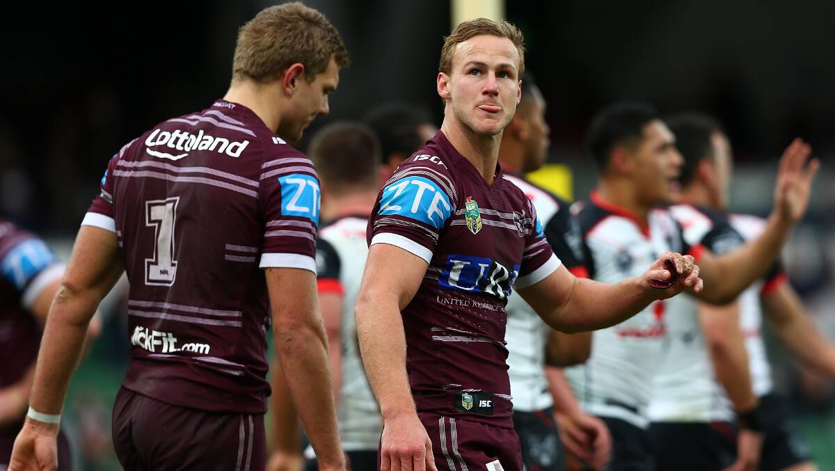 Missed out: Manly's Daly Cherry-Evans. Picture: Paul Kane/Getty Images