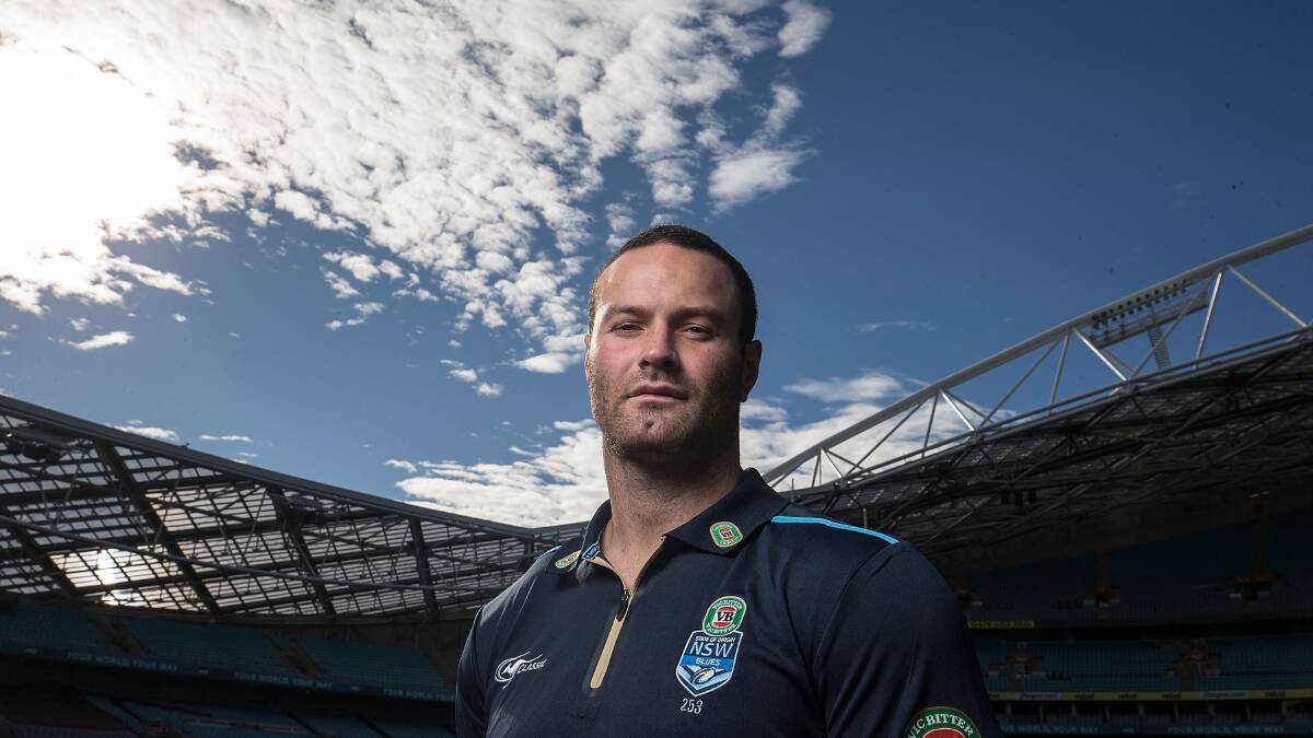 Hope: Blues captain Boyd Cordner. Picture: Mark Metcalfe/Getty Images
