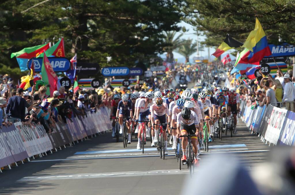 Wollongong hosted the UCI Road World Championships last September. Picture by Sylvia Liber.