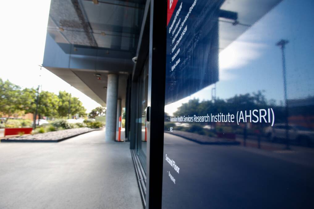 The AHSRI has a prominent position at the UOW Innovation Campus. Picture by Anna Warr.