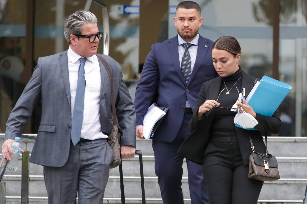 Alison Vieira, pictured leaving court earlier this year, has been cleared of knowingly using money from an alleged drug-dealing operation to buy a car.