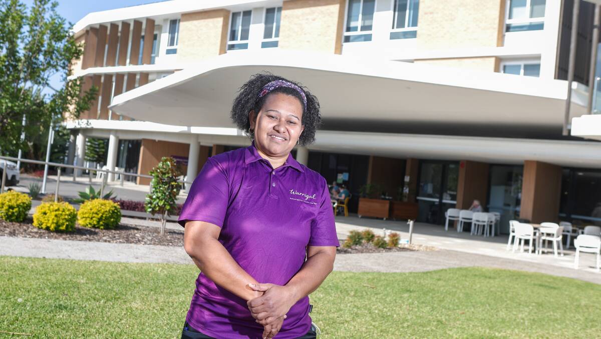 Warrigal employee Vina Tuitakali, who rents a property from her employer. Picture by Adam McLean