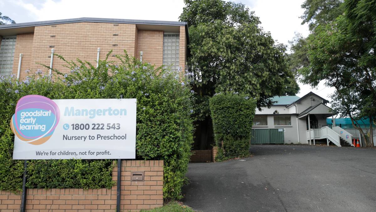 Goodstart Early Learning in Mangerton will close for mould elimination works, but parents say they have been given little notice. Picture by Adam McLean.