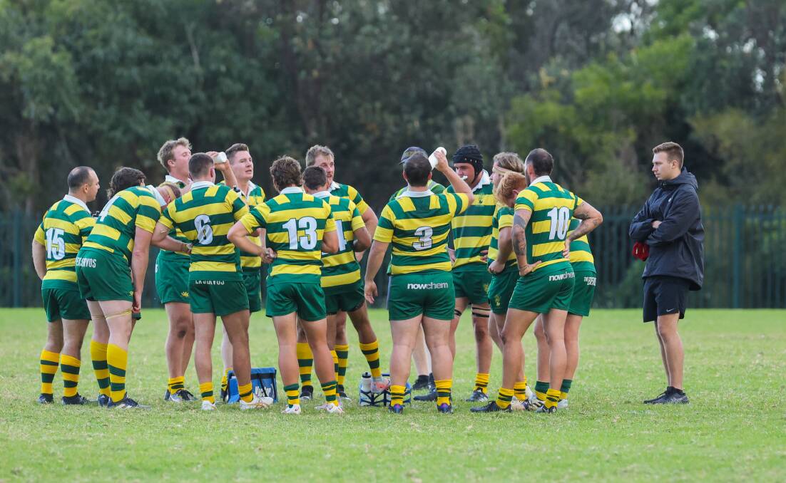 The all-conquering Shoalhaven lead the Illawarra District Rugby Union competition at the halfway mark of season 2023. Picture by Wesley Lonergan