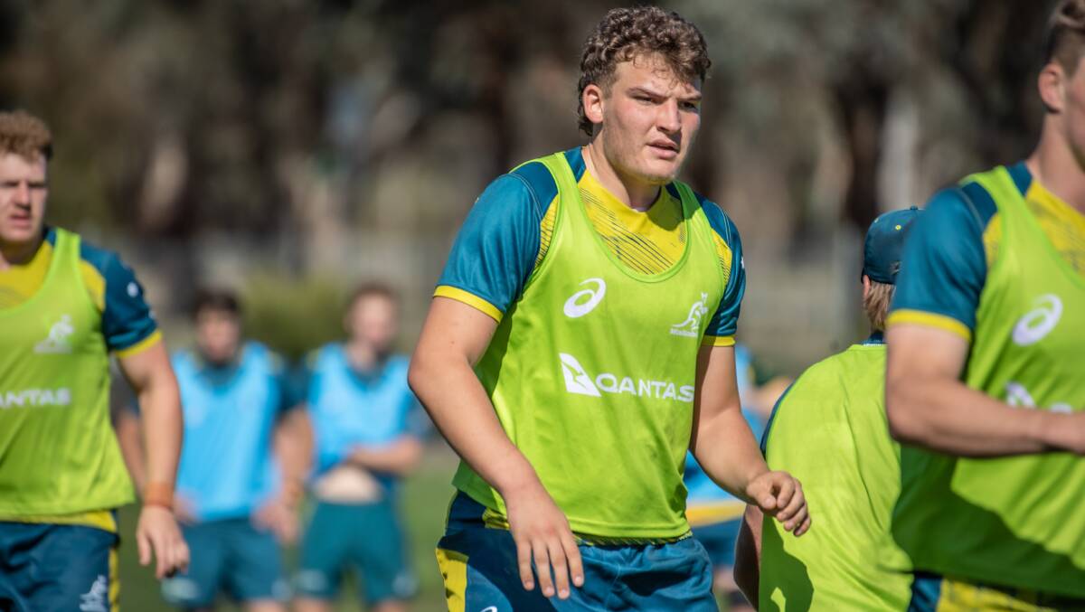 Rising Illawarra rugby star Ollie McCrea is crossing his fingers he makes the Junior Wallabies team for the U20 World Championships in South Africa next month. Picture by Karleen Minney.