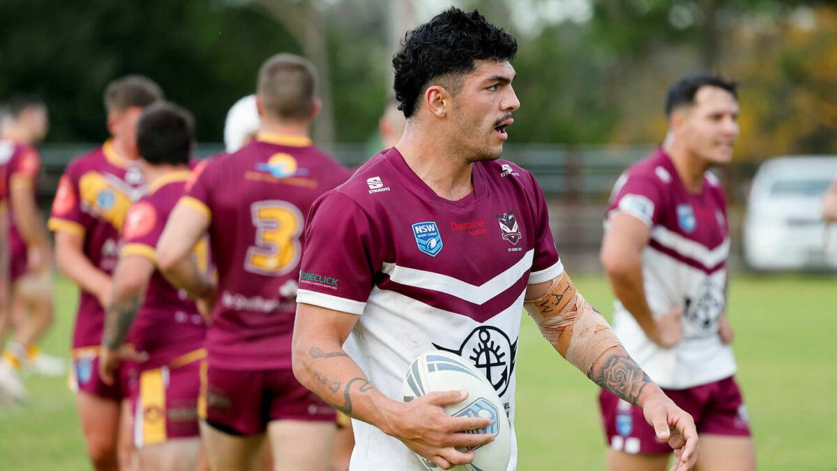 Brad Morkos is loving playing for Albion Park Oak Flats Eagles. Picture by Anna Warr