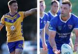 Justin Jones and Nathan Ford are key players for Warilla and Gerringong respectively. Pictures by Illawarra Mercury photographers.