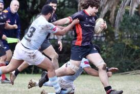 Tech-Waratahs player Jack Tully in action against the Wollongong Vikings at Saunders Oval on Saturday, July 6, 2024. Picture by Adam McLean