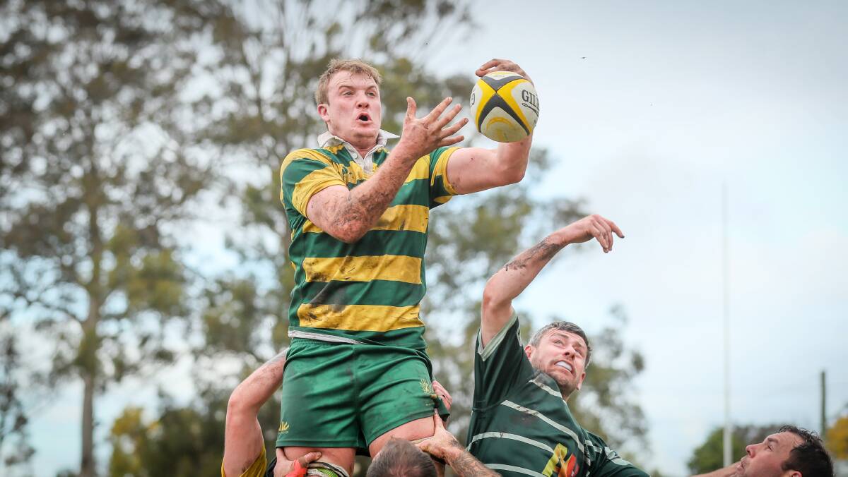 Shoalhaven captain George Miller is looking to cap his great season, which has included captaining the Illawarriors, by guiding the defending Illawarra District Rugby Union premiers to another title. Picture by Paul Davidson