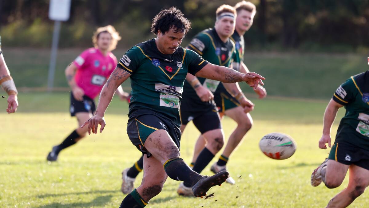 Stingrays halfback William Heda starred in his team's 28-14 win over Nowra-Bomaderry Jets. Picture by Anna Warr