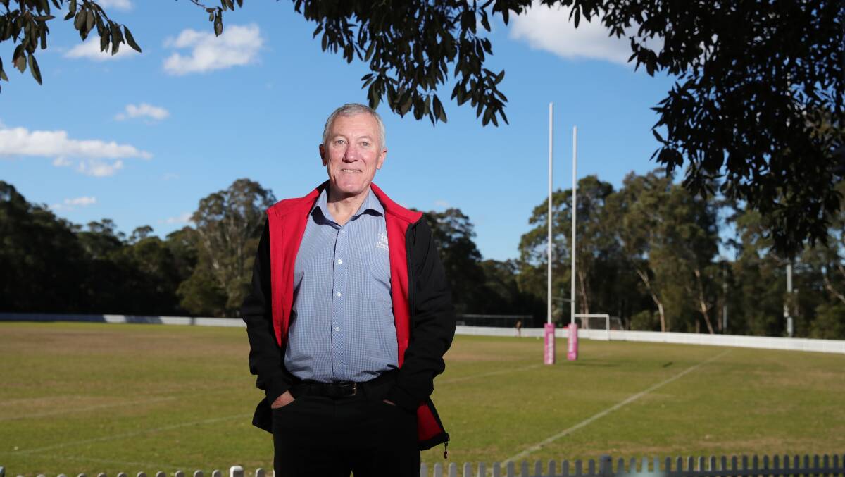 Illawarra Academy Of Sport chief executive John Armstrong will finish up in the role this Friday, ending a five and a half year journey. Picture by Sylvia Liber