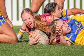 Shellharbour down Warilla for first open women's tackle competition win
