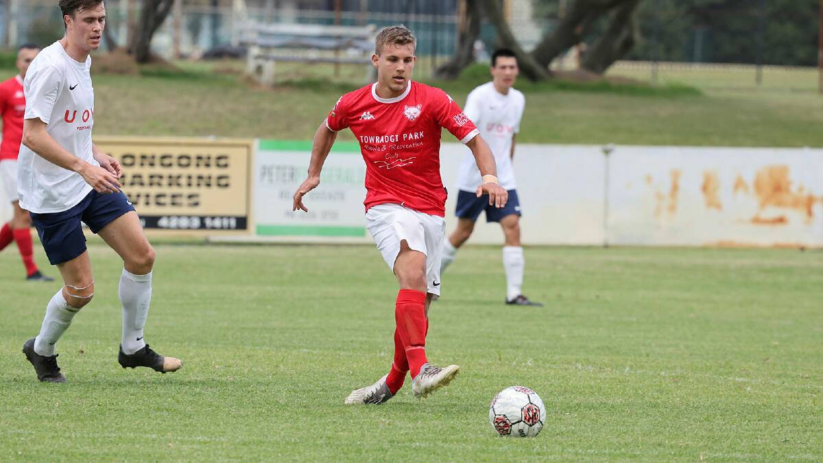 David Kotrc played for Fernhill against University at Ray Robinson Oval earlier this year. Picture by Robert Peet