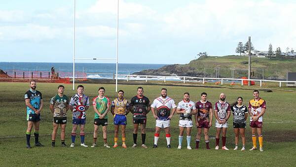 Representatives from the Group Seven clubs joined together on Tuesday at Kiama Showground to officially launch NAIDOC Round. Picture by Robert Peet