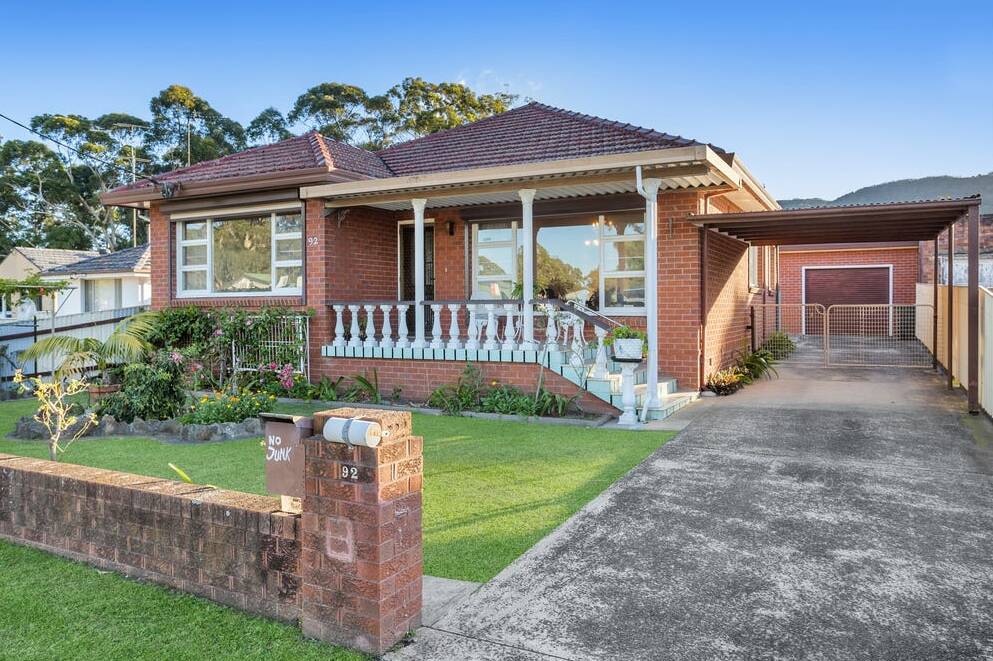 The three-bedroom home at 92 Meadow Street, Tarrawanna sold under the hammer. 