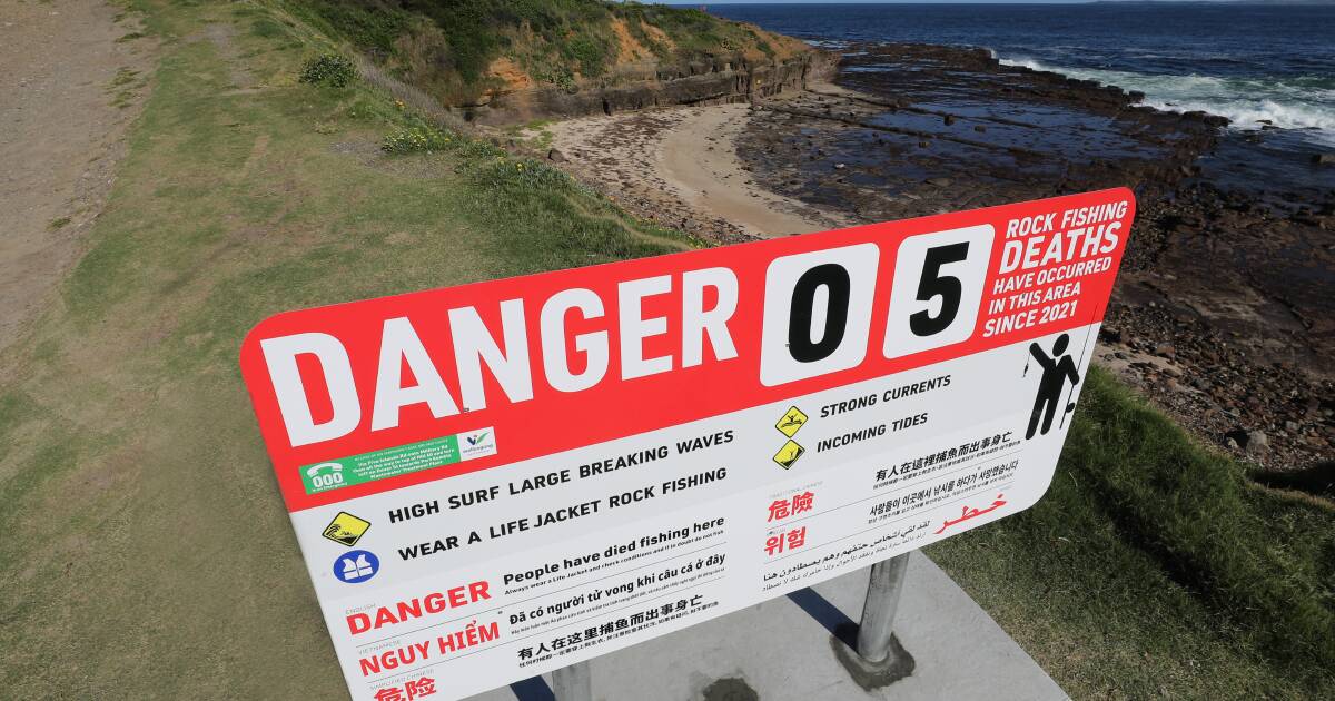 Council reminds anglers of life jacket requirement while fishing from  high-risk local rock platforms, Newcastle Herald