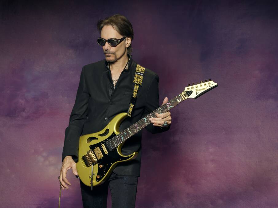 Steve Vai is considered one of the greatest guitarists of all time. Picture: Larry DiMarzio