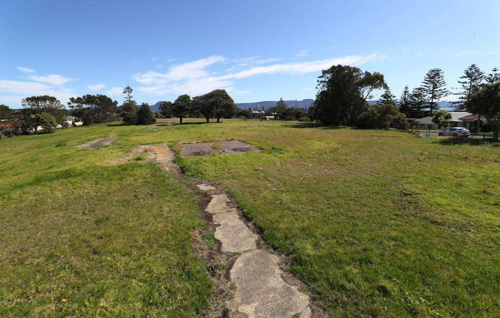 The old Port Kembla School site, pictured in 2022. Picture: Robert Peet