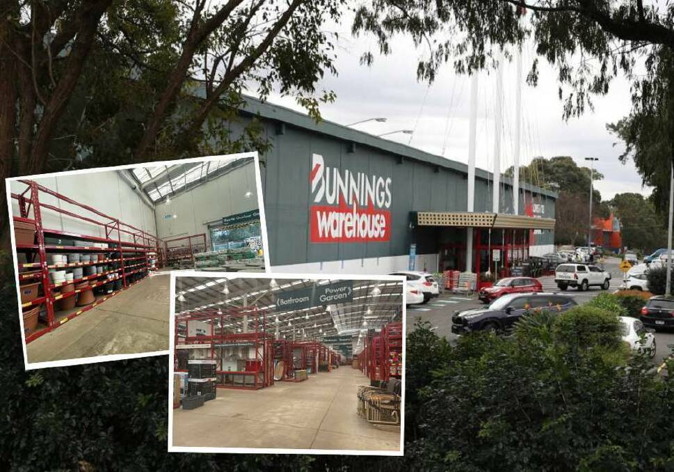 Bunnings announced the store's closure in September last year with its final day of trade in January ahead of the lease expiring in March. Picture: File image