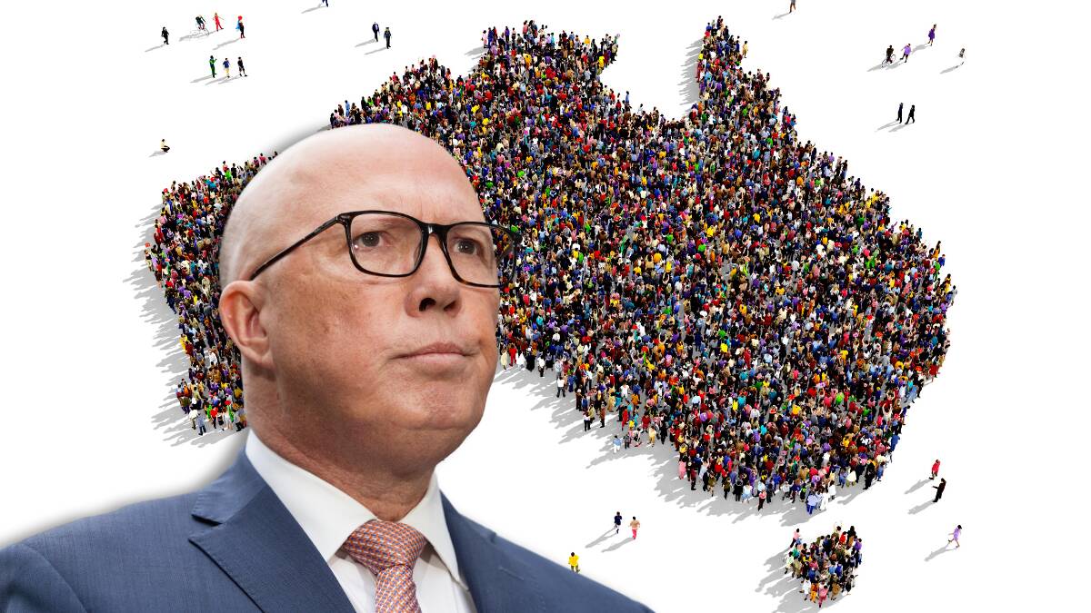 Peter Dutton is right is his call to cut immigration, but it won't fix all of our problems. Pictures by Sitthixay Ditthavong, Shutterstock