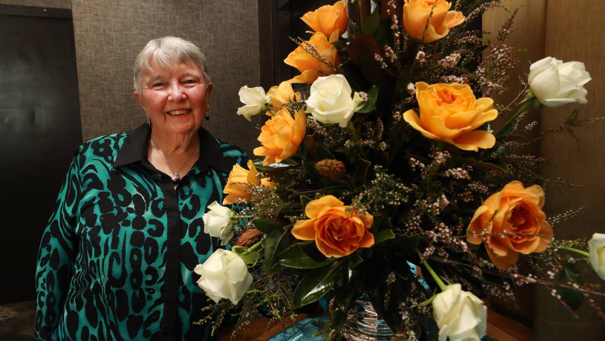 President of the Illawarra Rose Society Kristin Dawson.