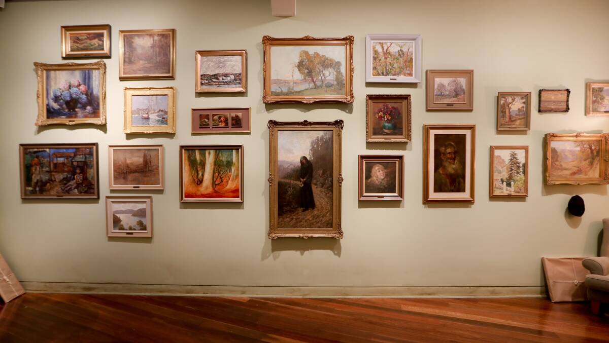 A Wollongong Art Gallery exhibition was held in 2018 to remember Bob Sredersas' gift to the city. Picture by Sylvia Liber
