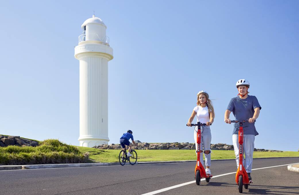 A trial of e-scooters will begin operating in Wollongong from Friday.