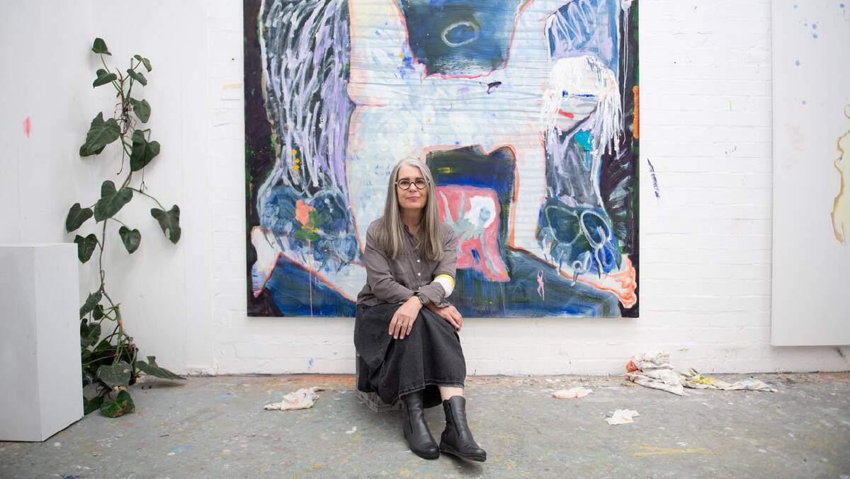 Archibald finalist Karen Black, of Sydney. 