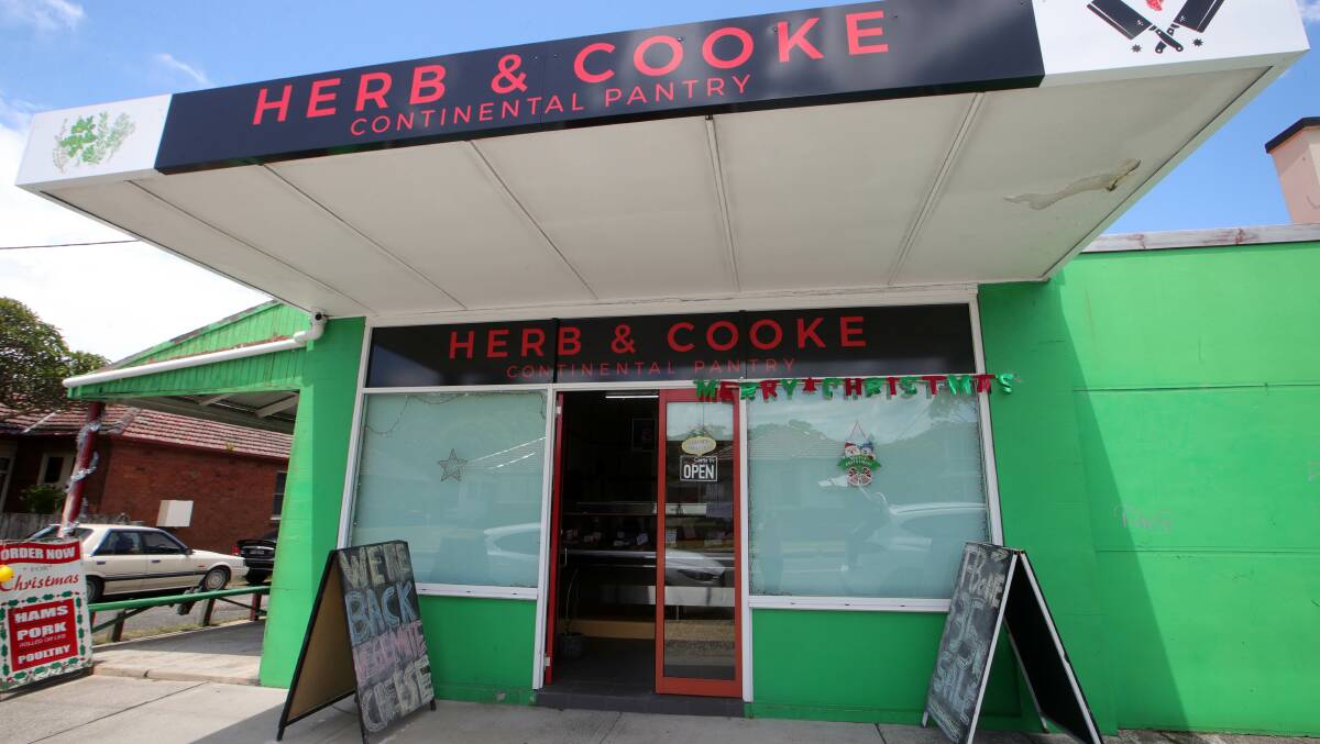 Herb & Cooke has opened in the old Ziems Butcher shop in Corrimal.