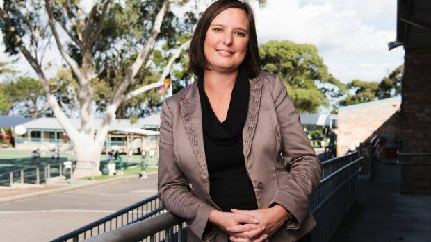 Allambie Heights Public School principal Angela Helsloot led a decision to stop giving students daily homework tasks. Photo: James Brickwood
