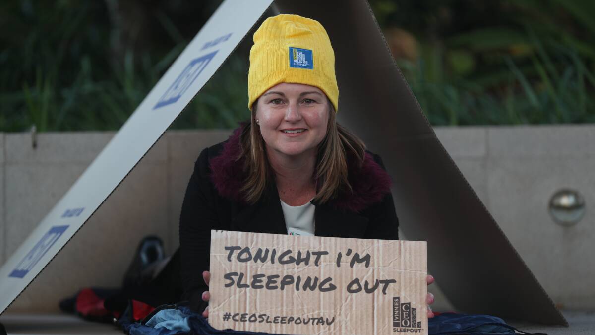 Illawarra CEOs all set for chilly Vinnies' sleepout