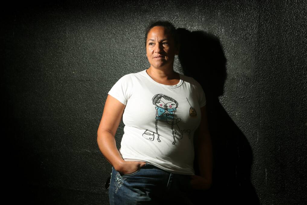 STRENGTH: Malika overcame a childhood of abuse and brought her abuser to account. Now she wants to spark a national conversation about child abuse to protect other children. Photo: Sylvia Liber.
