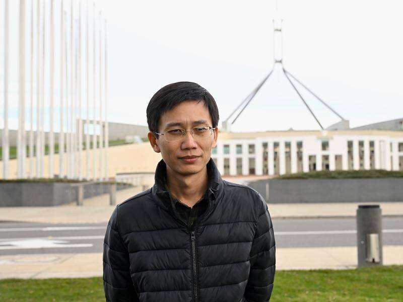 Eric, un fost spion chinez, estimează că 200 de oficiali secreti de informații lucrează în Australia. (Lukas Coch/AAP FOTOGRAFII)