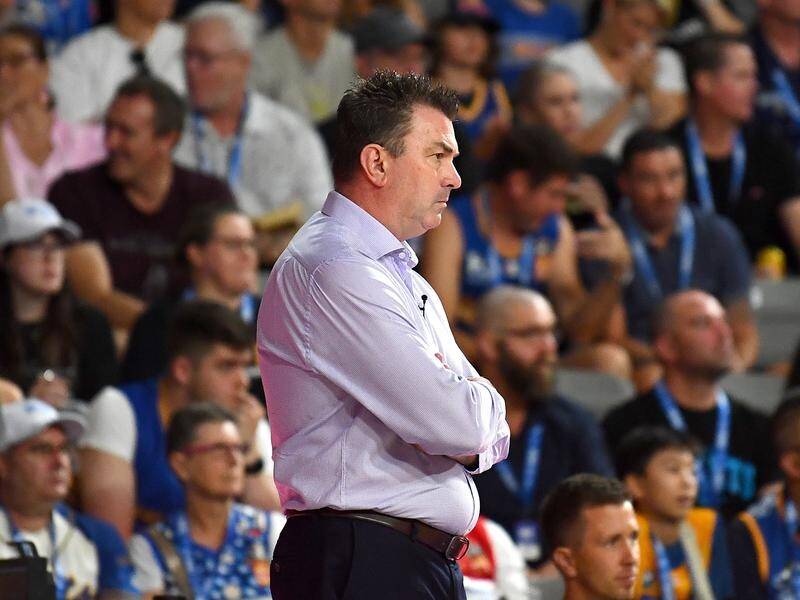 Scott Ninnis is keen to progress from interim coach to the full-time role at the Adelaide 36ers. (Jono Searle/AAP PHOTOS)